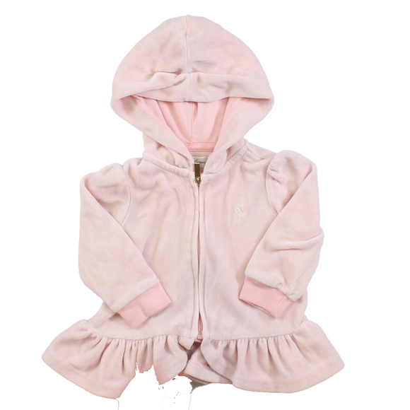 Ralph Lauren Other - Ralph Lauren Girls Pink Hoodie size: 6 Months